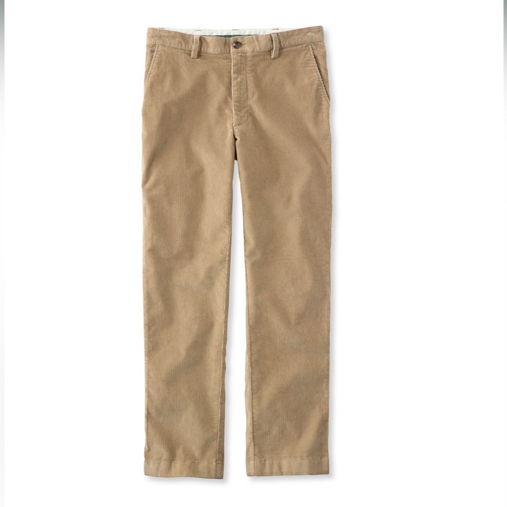L.L Bean Men’s Corduroy Tan Pants 32x32